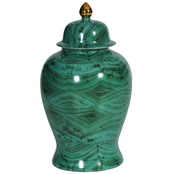 Ваза с крышкой Malachite Vase Малахит Ваза с крышкой Malachite Vase Малахит в Тюмени | Loft Concept
