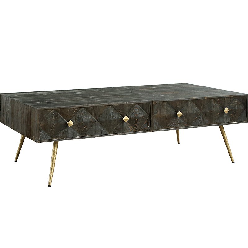 Кофейный стол Reflect Coffee Table Латунь Черный Кофейный стол Reflect Coffee Table Латунь Черный в Тюмени | Loft Concept