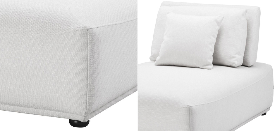 Кресло Eichholtz Chaise Longue Mondial white Кресло Eichholtz Chaise Longue Mondial white - Loft-Concept в Тюмени