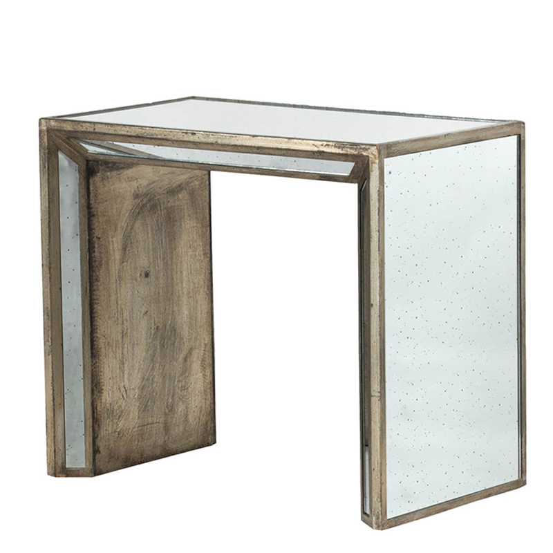 Приставной столик Mirrored Wide Side Зеркало Приставной столик Mirrored Wide Side Зеркало в Тюмени | Loft Concept