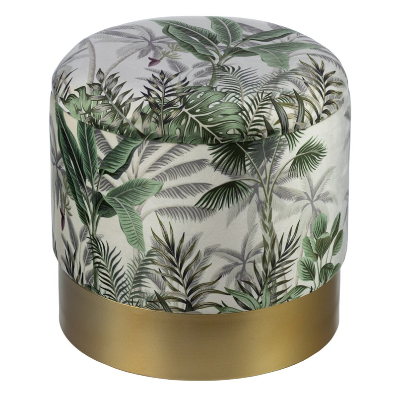 Пуф Tropics Furniture Золотой Зеленый шалфей Малахит (зеленый) Зеленый Пуф Tropics Furniture Золотой Зеленый шалфей Малахит (зеленый) Зеленый в Тюмени | Loft Concept