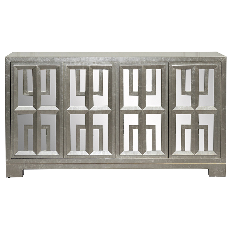 Комод в стиле Арт-деко с зеркальным фасадом Torben Chest of drawers mirror facade Серебряный Золотой Шампань Комод в стиле Арт-деко с зеркальным фасадом Torben Chest of drawers mirror facade Серебряный Золотой Шампань в Тюмени | Loft Concept