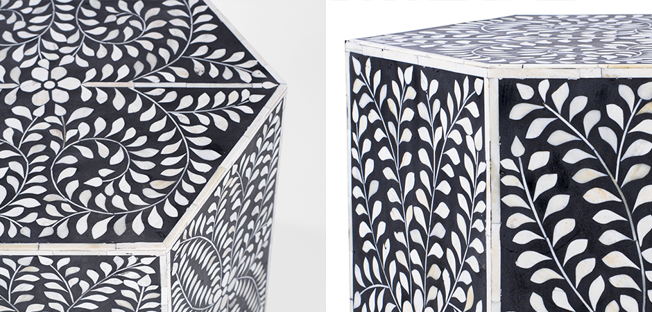 Табурет Inlaid Bone Hexagon Табурет Inlaid Bone Hexagon - Loft-Concept в Тюмени