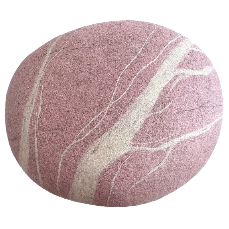 Пуф - Розовый Камень PINK DREAM Розовый Белый Пуф - Розовый Камень PINK DREAM Розовый Белый в Тюмени | Loft Concept