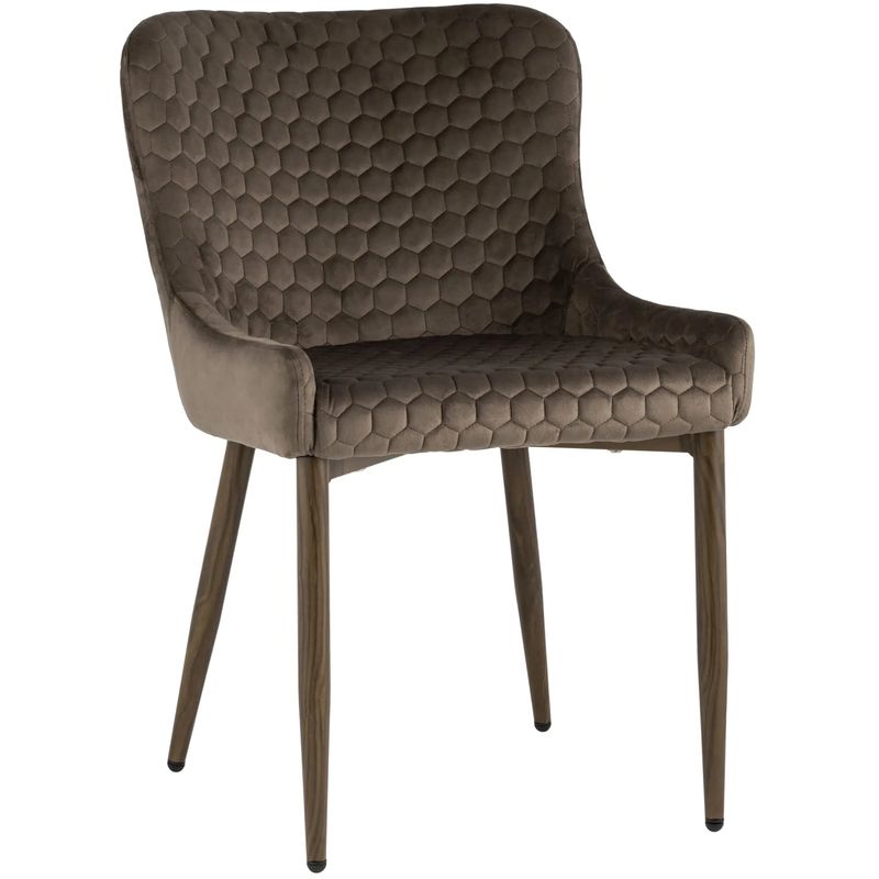Стул Stitch Honey Chair Коричневый Велюр Коричневый Стул Stitch Honey Chair Коричневый Велюр Коричневый в Тюмени | Loft Concept