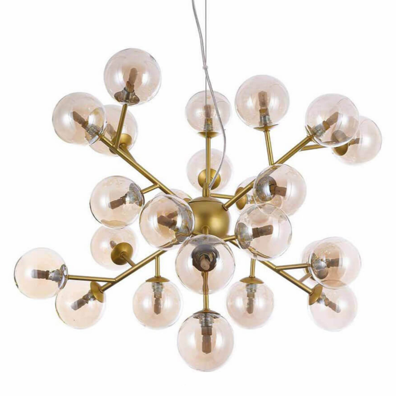 Люстра Berries Chandelier Amber 65 матовое золото Янтарь (Amber) Люстра Berries Chandelier Amber 65 матовое золото Янтарь (Amber) в Тюмени | Loft Concept