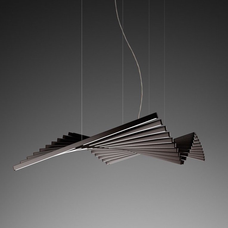 Люстра Vibia Rhythm Horizontal Черный Люстра Vibia Rhythm Horizontal Черный в Тюмени | Loft Concept