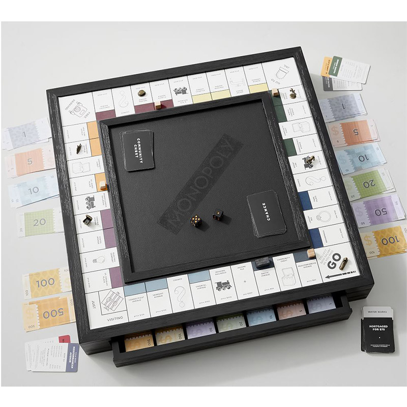 Настольная Игра "Монополия" Black Luxury Edition Черный Настольная Игра "Монополия" Black Luxury Edition Черный в Тюмени | Loft Concept