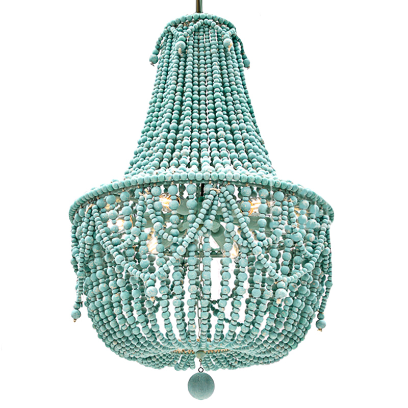 Люстра Chanteuse Chandelier Turquoise Бирюзовый Люстра Chanteuse Chandelier Turquoise Бирюзовый в Тюмени | Loft Concept