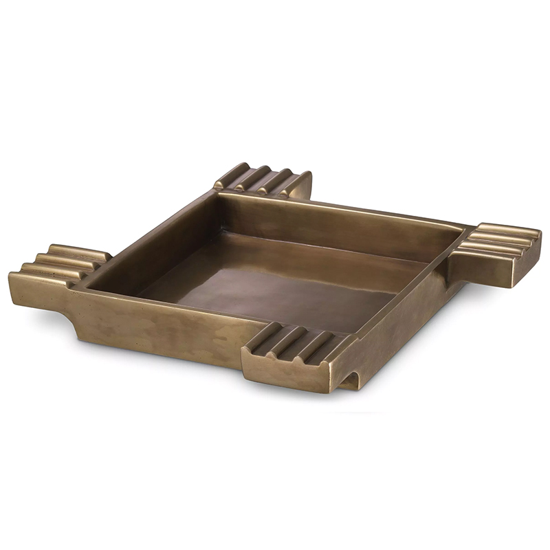 Пепельница Eichholtz Ashtray Mack Латунь Пепельница Eichholtz Ashtray Mack Латунь в Тюмени | Loft Concept
