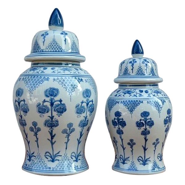 Ваза с крышкой Ceramo Светло-голубой Ваза с крышкой Ceramo Светло-голубой в Тюмени | Loft Concept