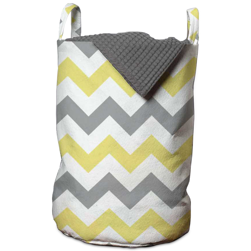 Корзина Mustard and Gray Chevron II Basket Мульти Корзина Mustard and Gray Chevron II Basket Мульти в Тюмени | Loft Concept