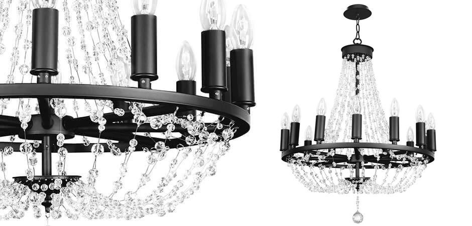 Люстра Brutal Crystal Chandelier 14 Люстра Brutal Crystal Chandelier 14 - Loft-Concept в Тюмени