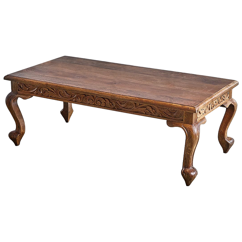 Кофейный стол из массива манго Sigrid Coffee Table Grey Mango Коричневый Кофейный стол из массива манго Sigrid Coffee Table Grey Mango Коричневый в Тюмени | Loft Concept