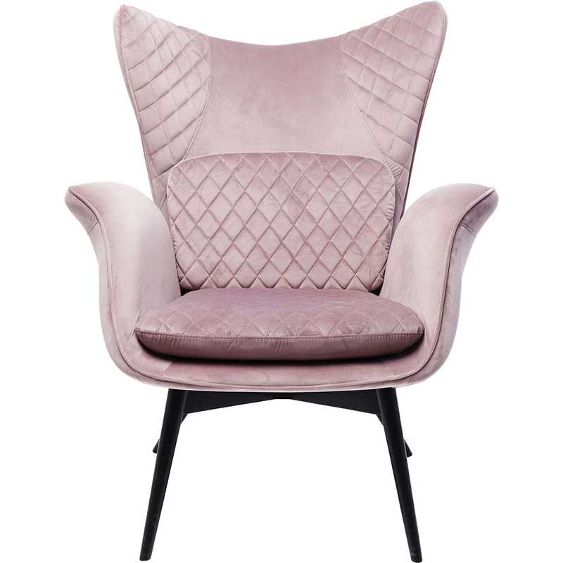 Кресло Pink Velvet Throne Розовый Кресло Pink Velvet Throne Розовый в Тюмени | Loft Concept