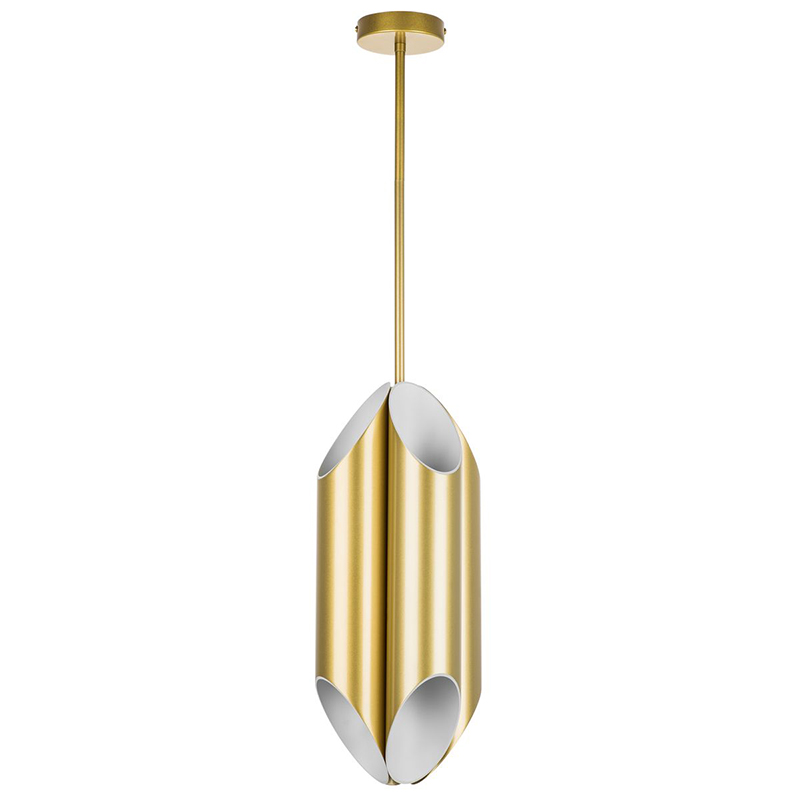 Подвесной светильник Garbi Gold Pipe Organ Hanging Lamp Золотой Белый Подвесной светильник Garbi Gold Pipe Organ Hanging Lamp Золотой Белый в Тюмени | Loft Concept