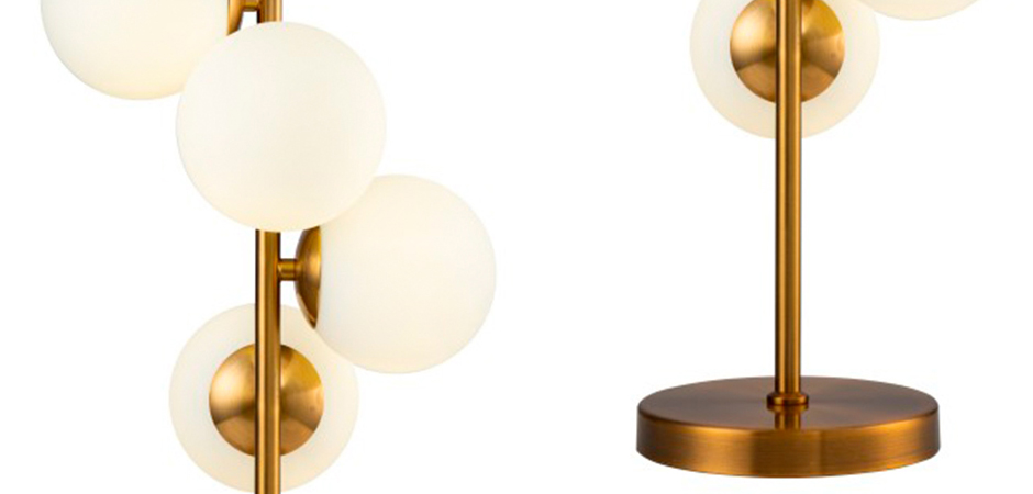 Настольная лампа White Balls Table lamp Настольная лампа White Balls Table lamp - Loft-Concept в Тюмени