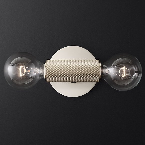 Бра RH Utilitaire Inline Sconce Silver Никель Бра RH Utilitaire Inline Sconce Silver Никель в Тюмени | Loft Concept