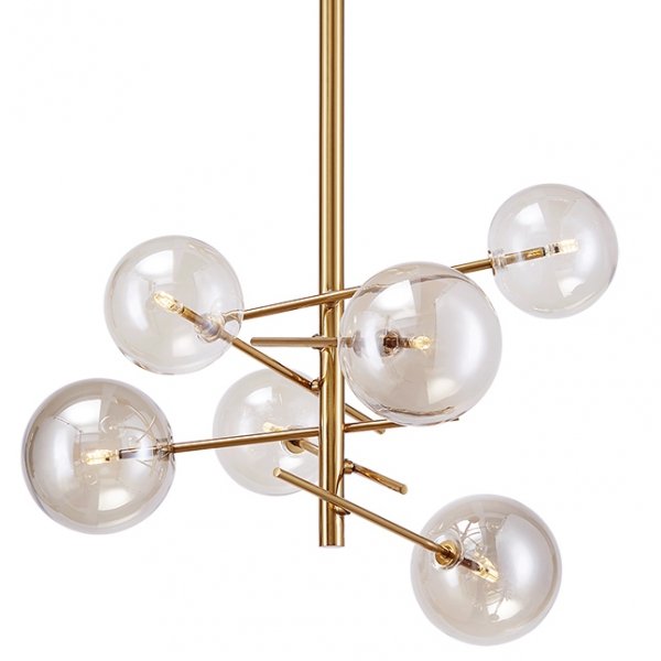 Люстра Bolle hanging lamp Gallotti & radice Латунь Люстра Bolle hanging lamp Gallotti & radice Латунь в Тюмени | Loft Concept