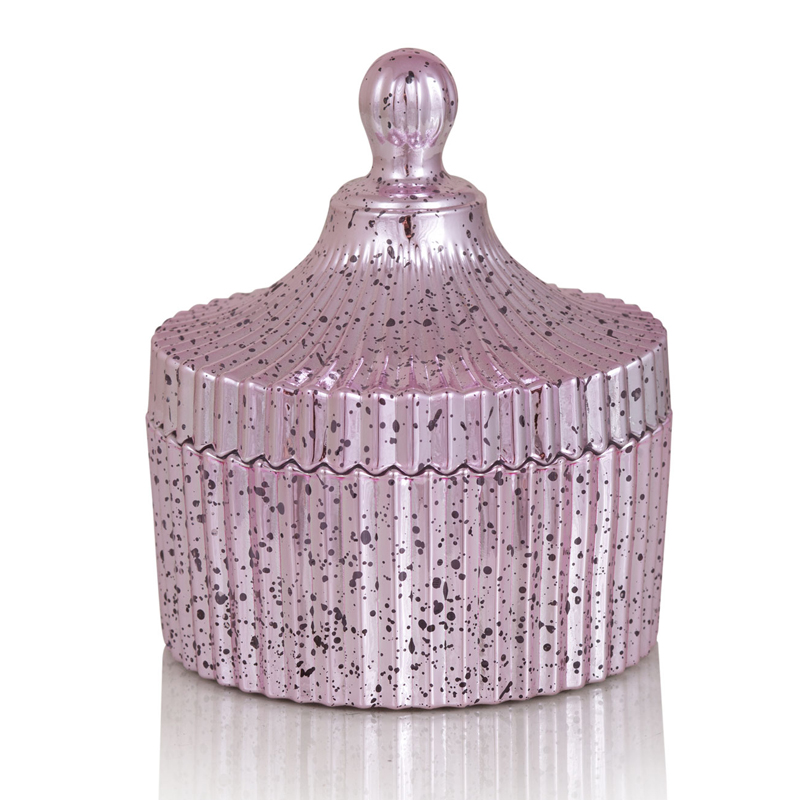 Шкатулка Glass Vessel With Lid розовая Розовый Шкатулка Glass Vessel With Lid розовая Розовый в Тюмени | Loft Concept