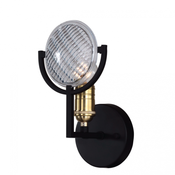 Бра RH Gaslight Lens Sconce 1 Черный Бра RH Gaslight Lens Sconce 1 Черный в Тюмени | Loft Concept