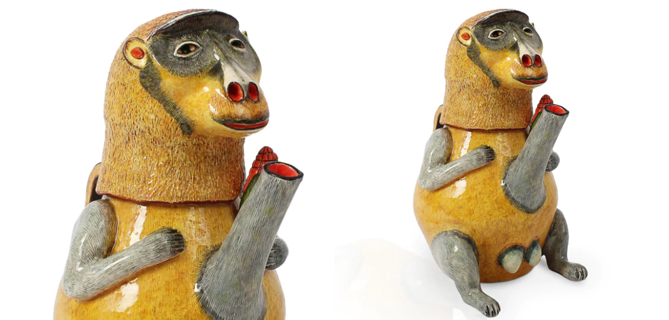 Кувшин Обезьяна с Кукурузой Monkey Teapot Кувшин Обезьяна с Кукурузой Monkey Teapot - Loft-Concept в Тюмени