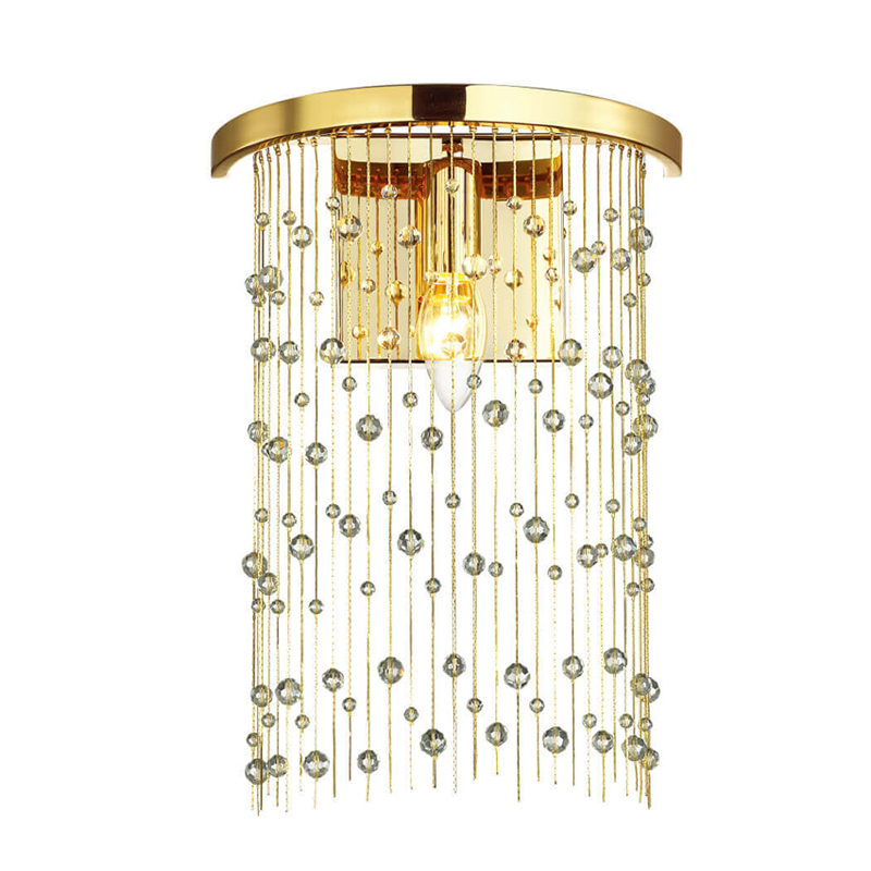 Бра Hailstorm Rain Wall lamp gold Прозрачный (Transparent) Золотой Бра Hailstorm Rain Wall lamp gold Прозрачный (Transparent) Золотой в Тюмени | Loft Concept