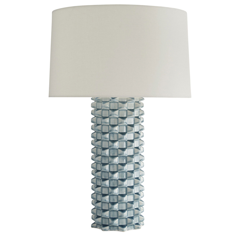 Дизайнерская настольная лампа ARI LAMP Синий Белый Дизайнерская настольная лампа ARI LAMP Синий Белый в Тюмени | Loft Concept
