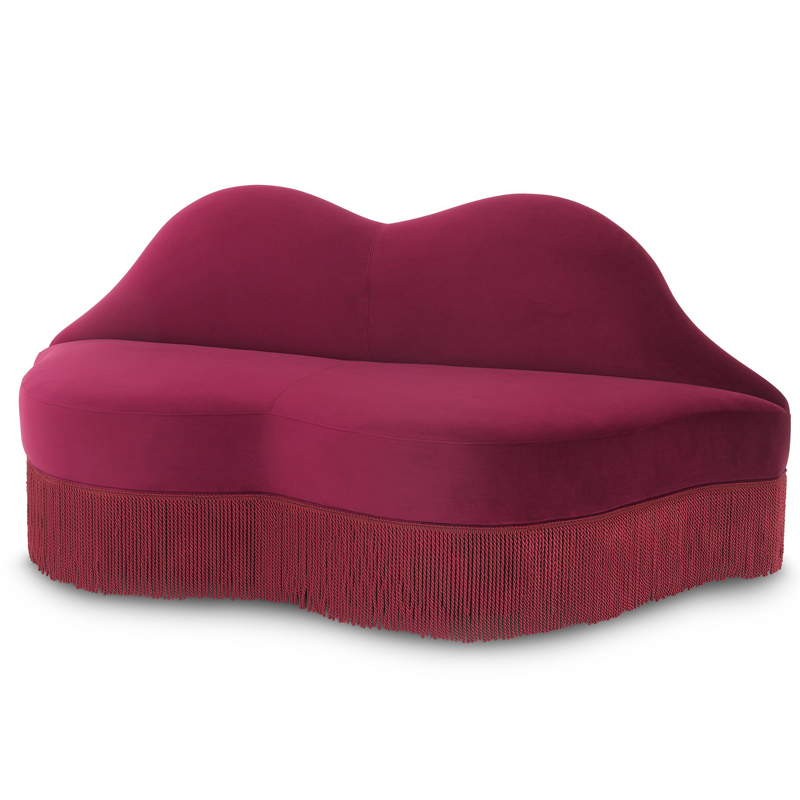 Диван Eichholtz Sofa The Kiss Бургундский красный Диван Eichholtz Sofa The Kiss Бургундский красный в Тюмени | Loft Concept