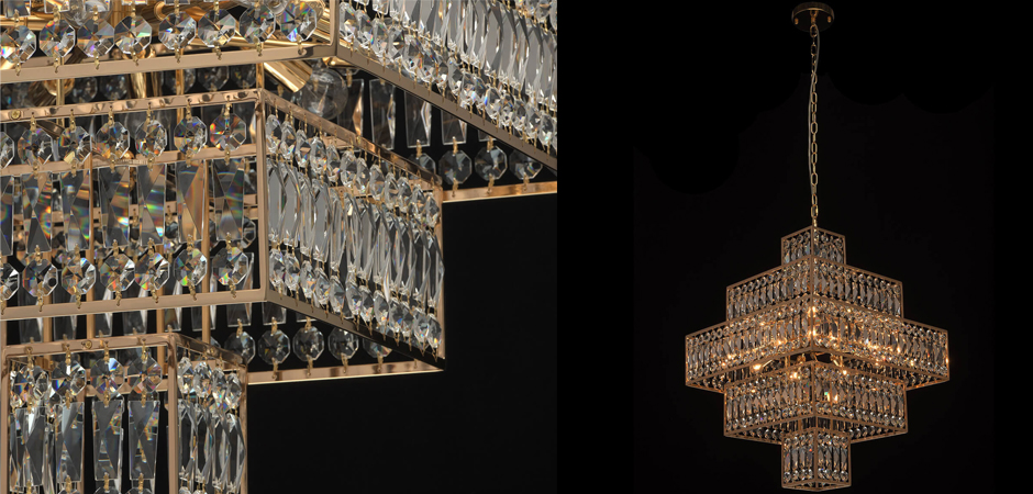 Люстра Crystal Inserts Lamp 16 Люстра Crystal Inserts Lamp 16 - Loft-Concept в Тюмени