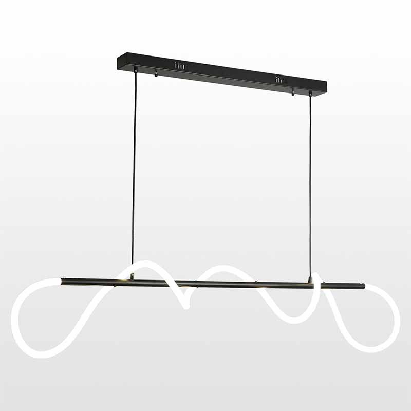 Люстра Luke Lampco Tracer Chandelier Black Line Белый Черный Люстра Luke Lampco Tracer Chandelier Black Line Белый Черный в Тюмени | Loft Concept