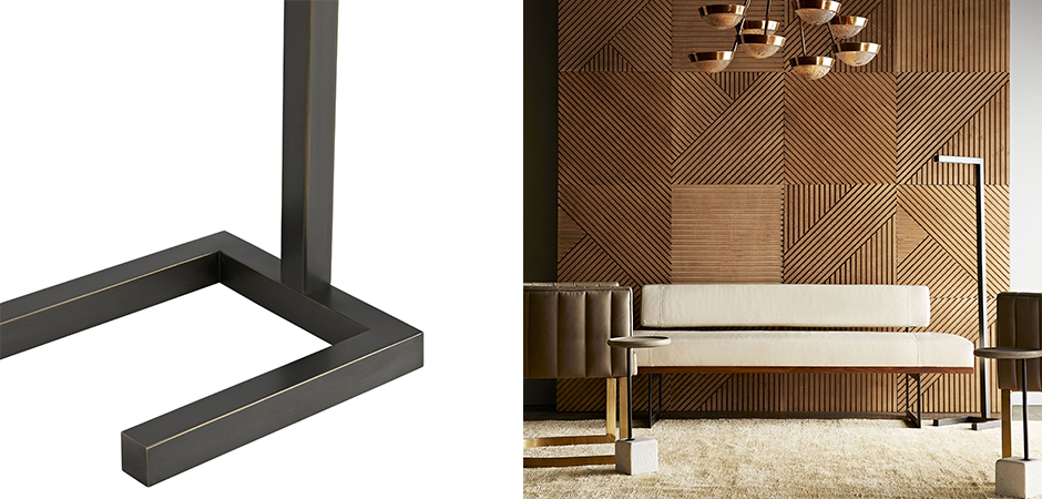 Торшер Arteriors SALFORD FLOOR LAMP Black Торшер Arteriors SALFORD FLOOR LAMP Black - Loft-Concept в Тюмени