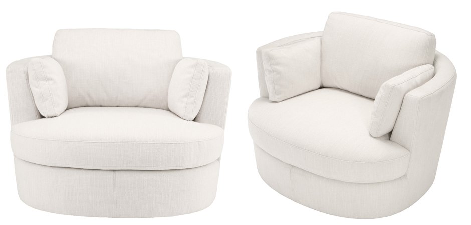 Кресло Eichholtz Chair Clarissa White Кресло Eichholtz Chair Clarissa White - Loft-Concept в Тюмени