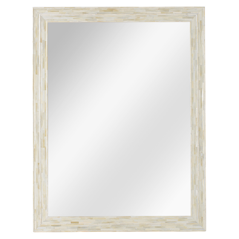 Зеркало Bone Inlay white Белый Бежевый Зеркало Bone Inlay white Белый Бежевый в Тюмени | Loft Concept