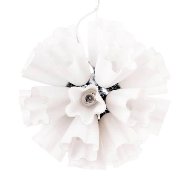 Люстра Bouquet of Snowdrops Белый Хром Люстра Bouquet of Snowdrops Белый Хром в Тюмени | Loft Concept