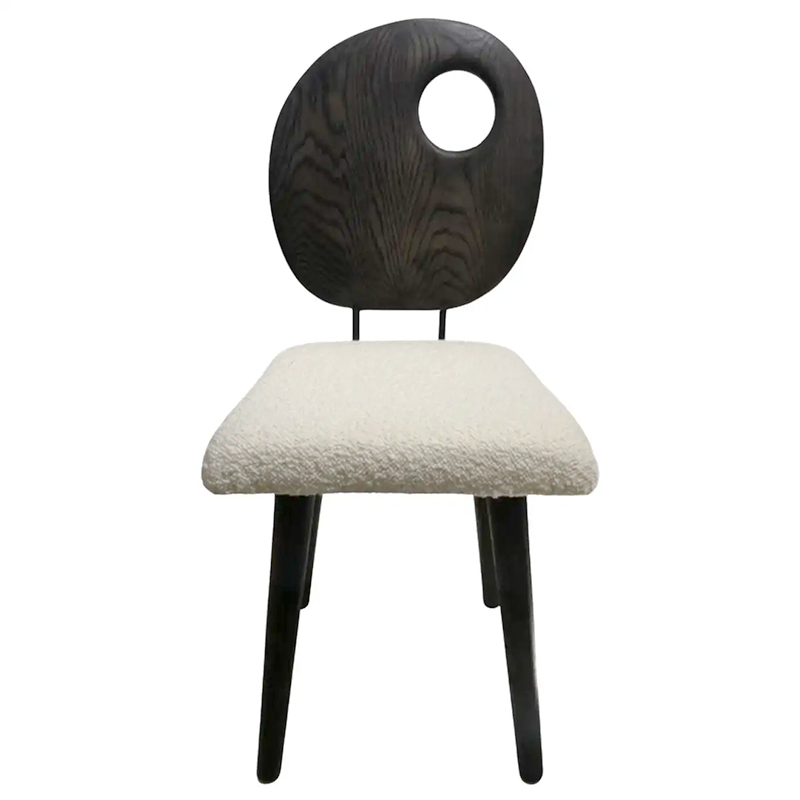 Стул Pebble Chair by Fred Rigby Studio Коричневый Белый Стул Pebble Chair by Fred Rigby Studio Коричневый Белый в Тюмени | Loft Concept