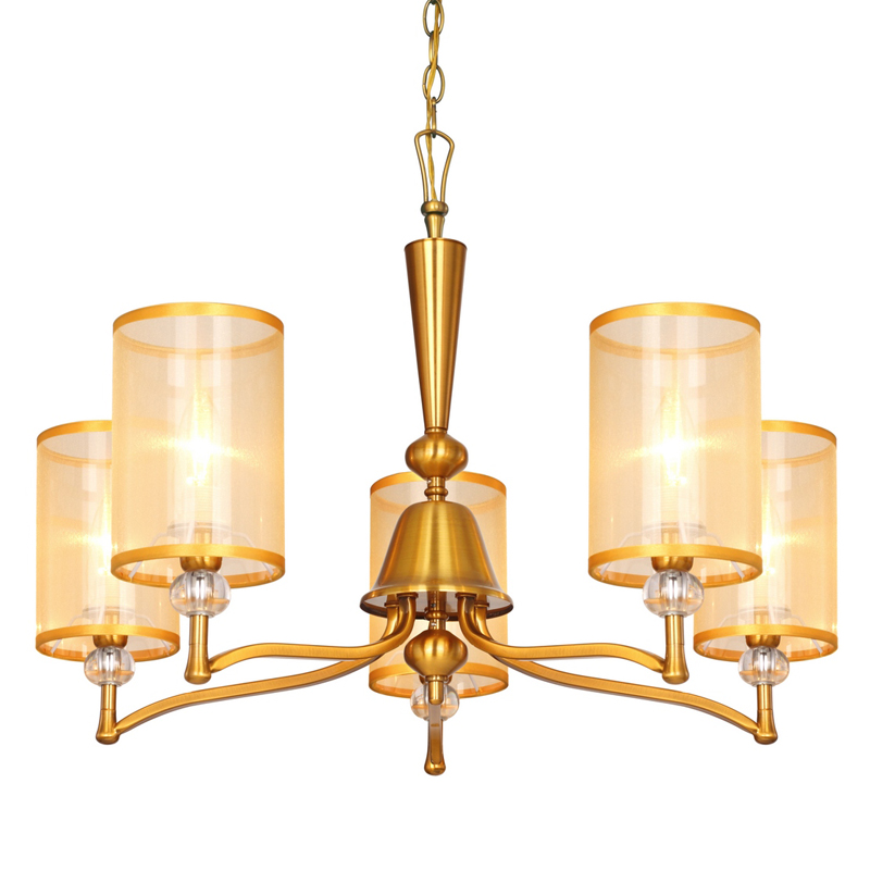 Люстра Boniface Chandelier 68 Латунь Золотой Шампань Прозрачный Люстра Boniface Chandelier 68 Латунь Золотой Шампань Прозрачный в Тюмени | Loft Concept