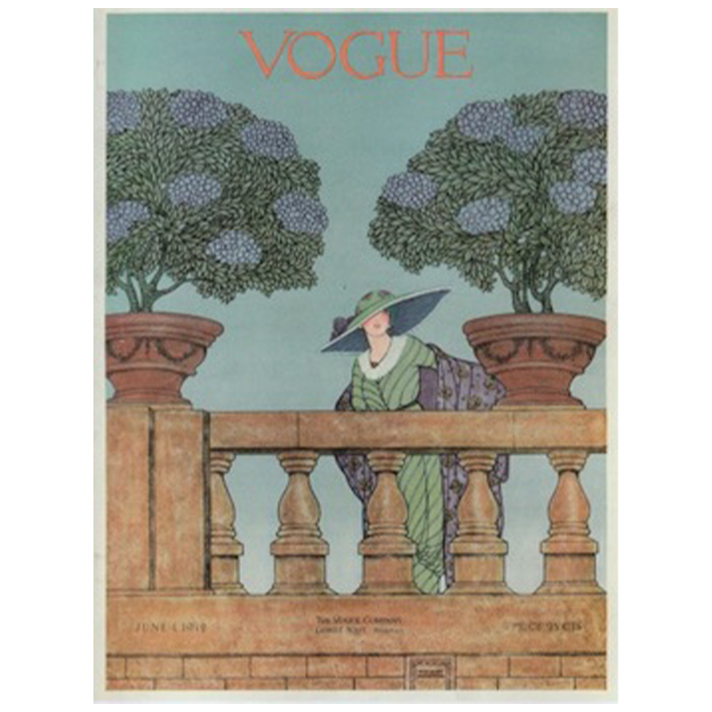 Постер Vogue Cover 1912 June Постер Vogue Cover 1912 June в Тюмени | Loft Concept