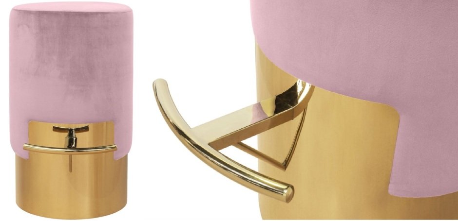 ELLA BAR STOOL Розовый Барный стул ELLA BAR STOOL Розовый Барный стул - Loft-Concept в Тюмени