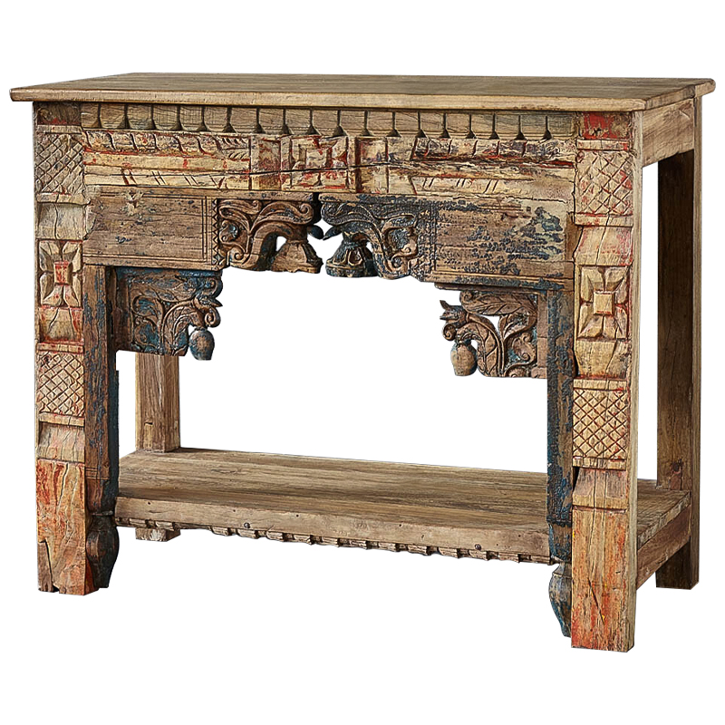 Консоль Hema Console Древесина Коричневый винтаж Консоль Hema Console Древесина Коричневый винтаж в Тюмени | Loft Concept