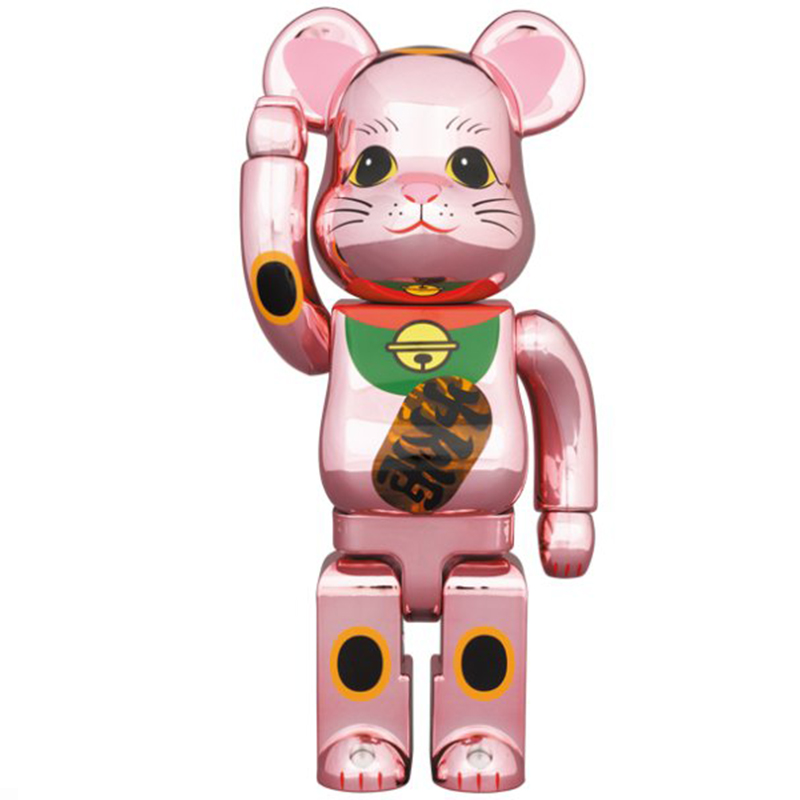 Статуэтка Bearbrick Pink Lucky Cat Розовый Мульти Статуэтка Bearbrick Pink Lucky Cat Розовый Мульти в Тюмени | Loft Concept