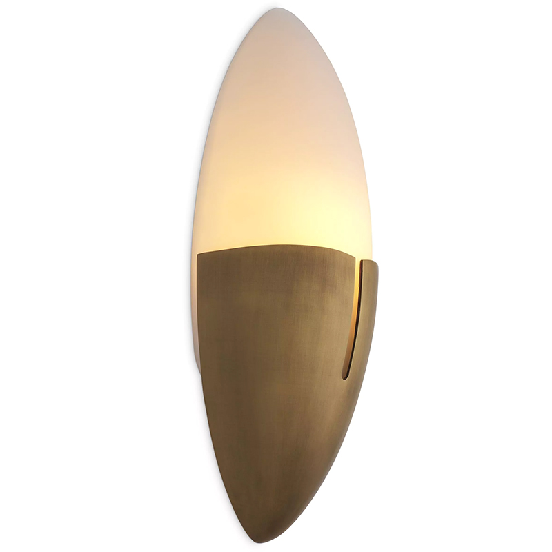 Бра Eichholtz Wall Lamp Bernina Белый Латунь Бра Eichholtz Wall Lamp Bernina Белый Латунь в Тюмени | Loft Concept