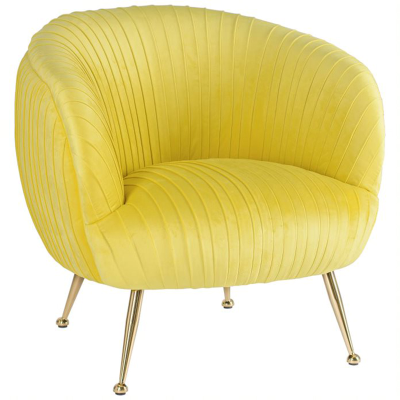 Кресло SOUFFLE CHAIR yellow Желтый матовое золото Кресло SOUFFLE CHAIR yellow Желтый матовое золото в Тюмени | Loft Concept
