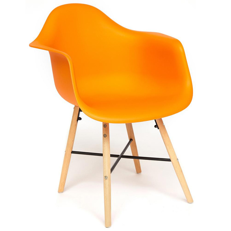 Стул DAW orange Оранжевый Древесина Стул DAW orange Оранжевый Древесина в Тюмени | Loft Concept