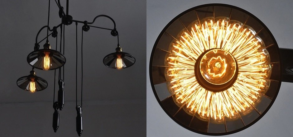 Люстра Loft Cone Pendant Reflector Balance 3 Люстра Loft Cone Pendant Reflector Balance 3 - Loft-Concept в Тюмени