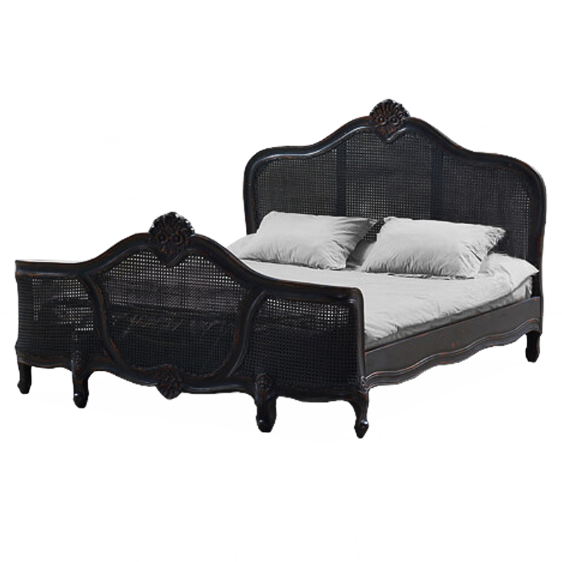 Кровать Wicker Bed Черный Кровать Wicker Bed Черный в Тюмени | Loft Concept
