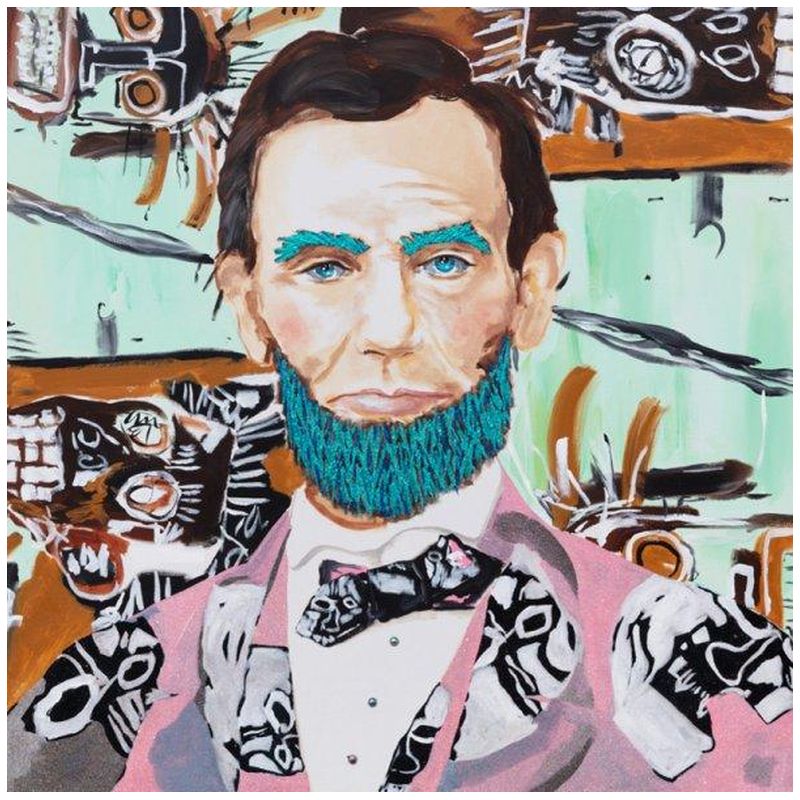 Картина Abe with Basquiat Jacket and Background Мульти Картина Abe with Basquiat Jacket and Background Мульти в Тюмени | Loft Concept