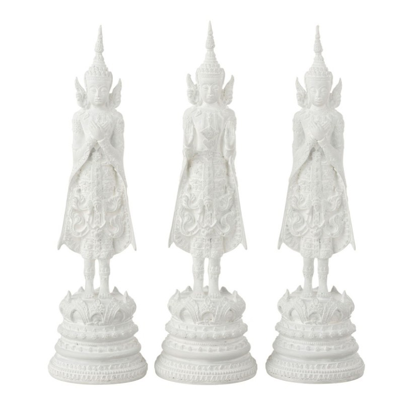 Статуэтка Buddha 3x Белый Статуэтка Buddha 3x Белый в Тюмени | Loft Concept