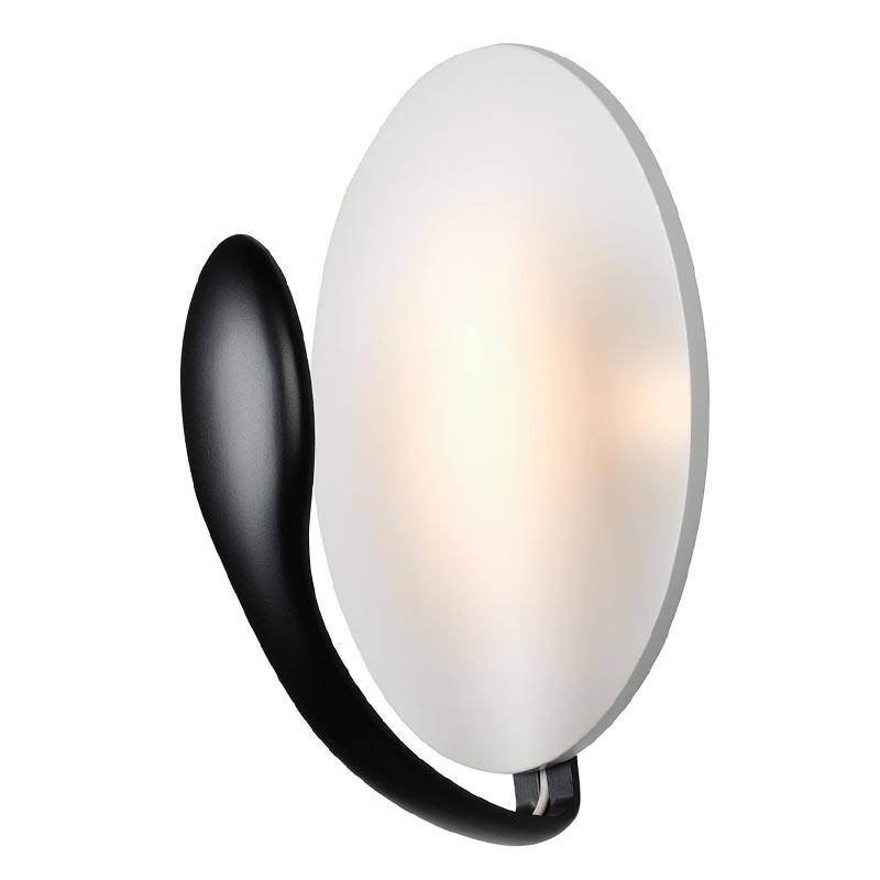 Бра Devi Black Spot Wall Lamp Белый Черный Бра Devi Black Spot Wall Lamp Белый Черный в Тюмени | Loft Concept