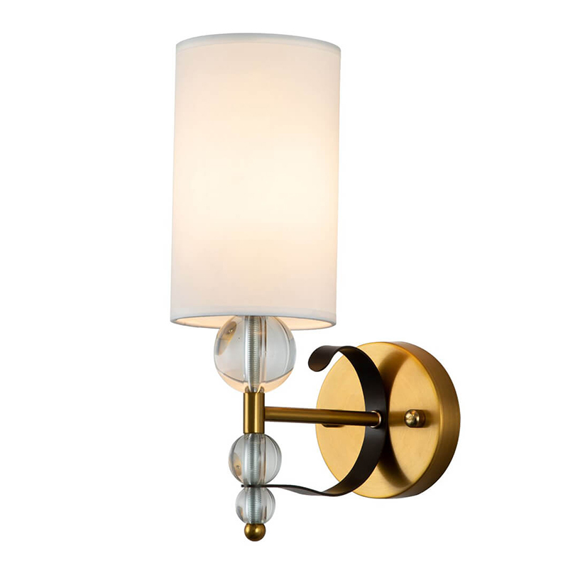 Бра Annelies Wall Lamp Золотой Черный Белый Бра Annelies Wall Lamp Золотой Черный Белый в Тюмени | Loft Concept